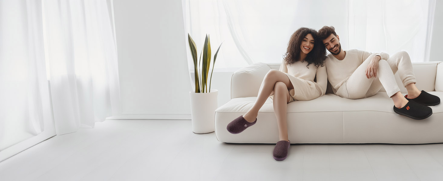 Matching Slippers for Couples